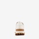 Leren dames sneakers wit