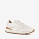 Leren dames sneakers wit