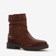 Hush Puppies leren dames boots bruin