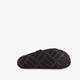 Suede dames slippers zwart