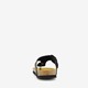 Dames bio slippers zwart