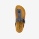 Dames bio teenslippers zwart