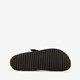 Dames bio teenslippers zwart