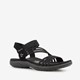 Skechers Reggae Slim Coffee dames sandalen zwart