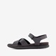 ECCO Damara leren dames sandalen zwart