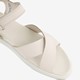 ECCO Damara leren dames sandalen beige