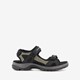 ECCO Onroads leren dames sandalen zwart groen