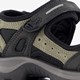 ECCO Onroads leren dames sandalen zwart groen
