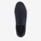 Suède heren sneakers donkerblauw