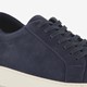 Suède heren sneakers donkerblauw
