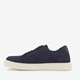 Suède heren sneakers donkerblauw