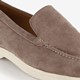 Suede heren instappers bruin