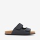 Heren bio slippers zwart