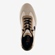 Heren sneakers bruin beige