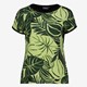 Dames top met print groen
