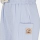 Jongens mousseline short lichtblauw