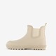 Korte dames regenlaarzen beige