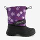 Gevoerde kinder snowboots paars