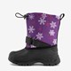 Gevoerde kinder snowboots paars