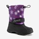 Gevoerde kinder snowboots paars