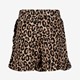 Meisjes rok met overslag luipaardprint