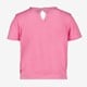 Geknoopt meisjes T-shirt met ruches roze