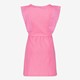 Meisjes broderie jurk roze