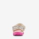 Meisjes sandalen roze met stippenprint