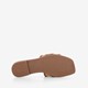 Dames slippers bruin