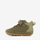 Leren babyschoenen groen