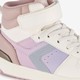 Hoge meisjes sneakers pastelroze