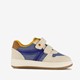 Jongens sneakers beige blauw
