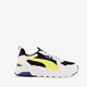 Trinity Lite kinder sneakers wit geel