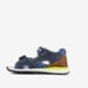 Jongens sandalen blauw bruin
