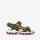 Jongens sandalen groen oranje
