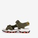 Jongens sandalen groen oranje