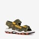 Jongens sandalen groen oranje