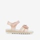 Meisjes sandalen met strikje roze