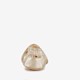 Leren babyschoenen met zonnetjes goud