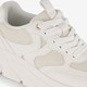 Dames dad sneakers wit