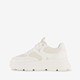 Dames dad sneakers wit
