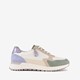 Dames sneakers wit beige