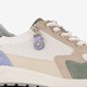 Dames sneakers wit beige
