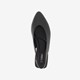 Dame slingbacks zwart