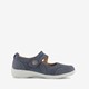 Dames ballerina blauw
