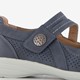Dames ballerina blauw