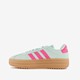 VL Court Bold dames sneakers groen roze
