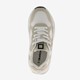 Meisjes dad sneakers luipaardprint beige