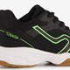 Kinder sportschoenen zwart groen