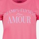 Dames T-shirt met opdruk roze